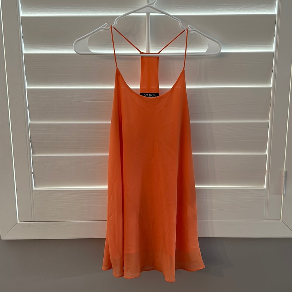 Varga size Medium orange blouse